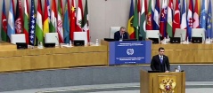 4 December 2017 National Assembly Deputy Speaker Djordje Milicevic speaks at the international parliamentary conference “Parliamentarians Against Drugs”